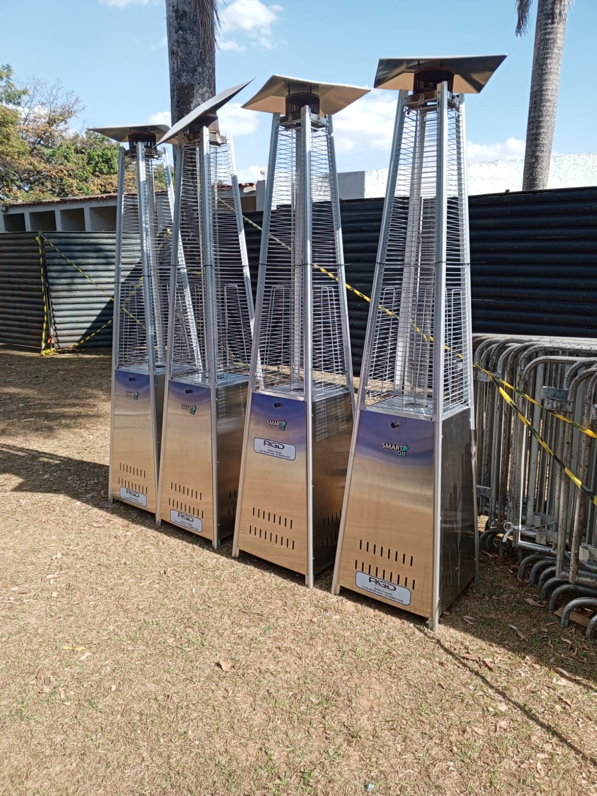 Aquecedor Externo Pirâmide